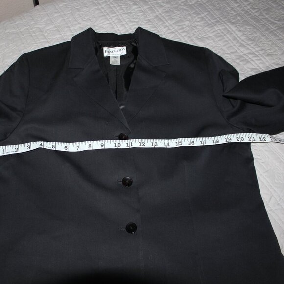 Pendleton 3 button Blazer Silk Blend Size 14 - Picture 6 of 7
